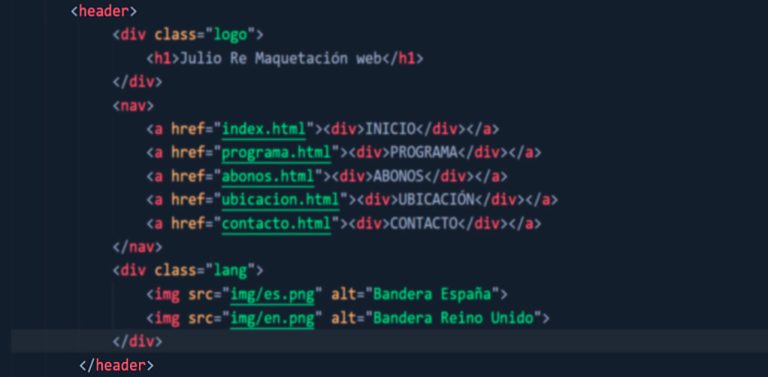¿Cómo diseñar la cabecera de tu web?